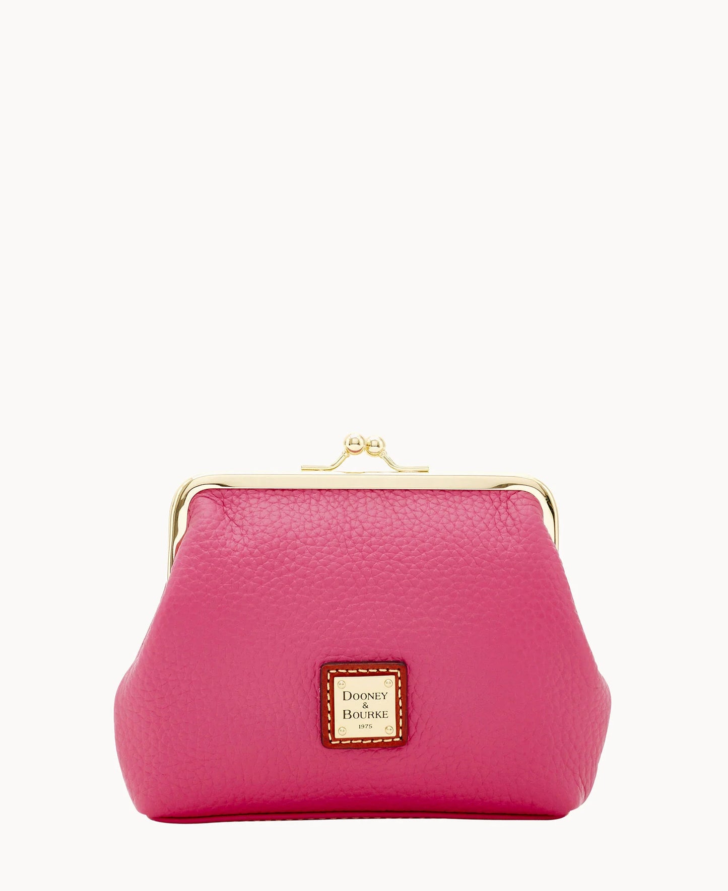 Pebble Grain Large Framed Purse