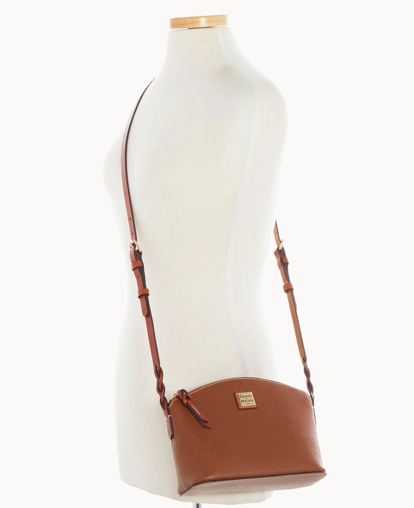 Pebble Grain Penny Crossbody