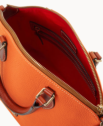 Pebble Grain Geena Satchel