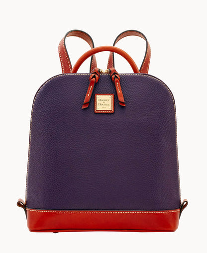 Pebble Grain Zip Pod Backpack