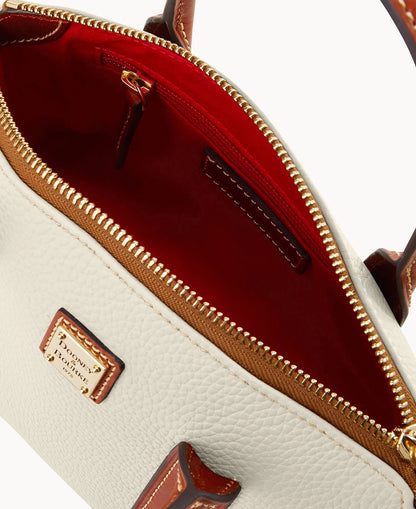 Pebble Grain Small Madeline Satchel