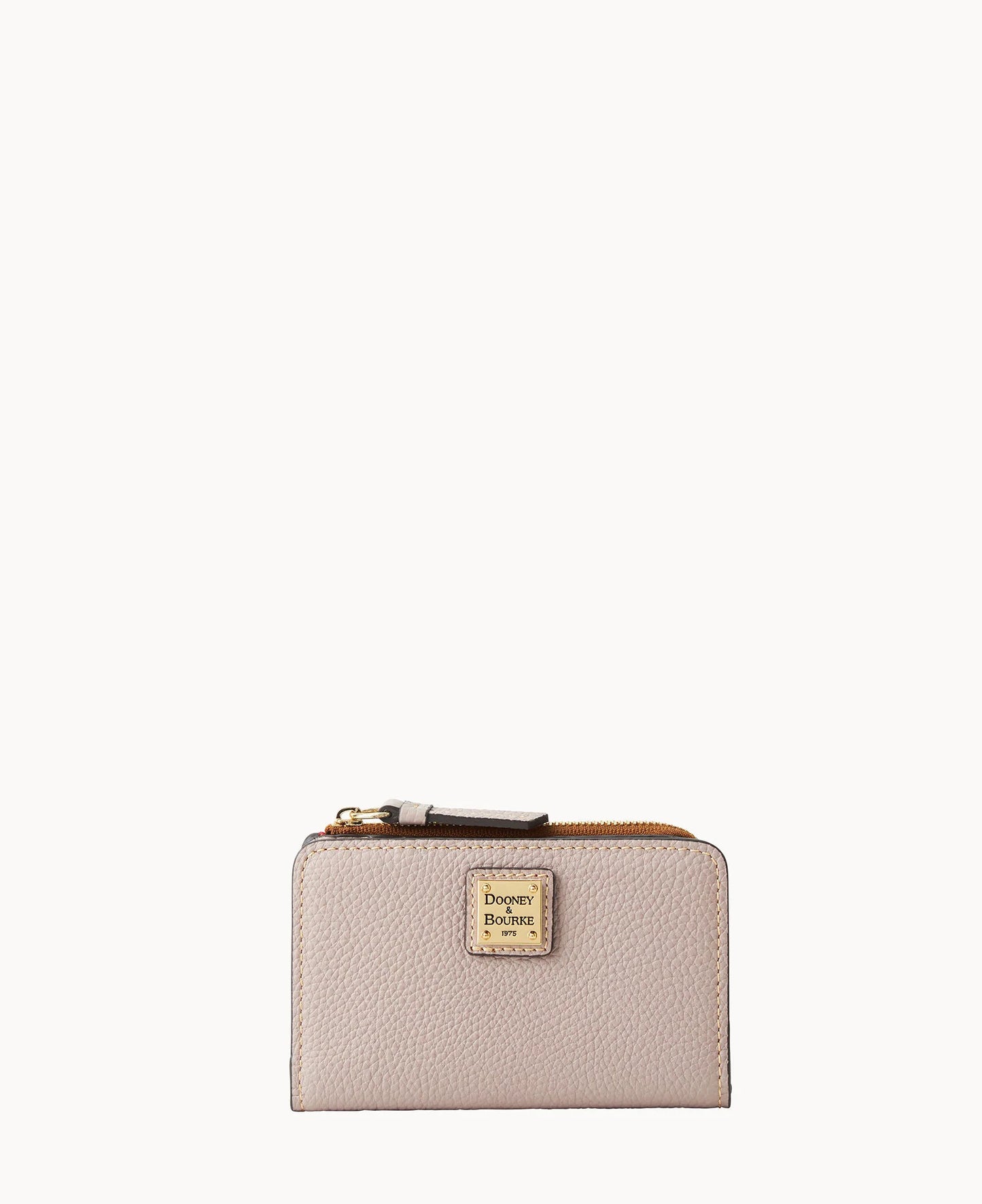 Pebble Grain Zip Credit Card Wallet 14