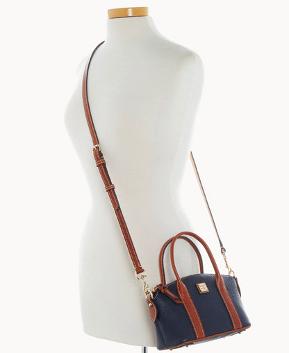 Pebble Grain Small Madeline Satchel