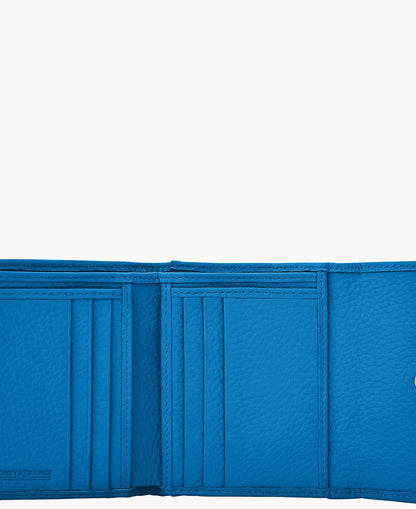 Pebble Grain Small Flap Wallet