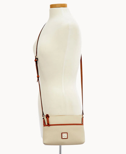 Pebble Grain Ginger Crossbody
