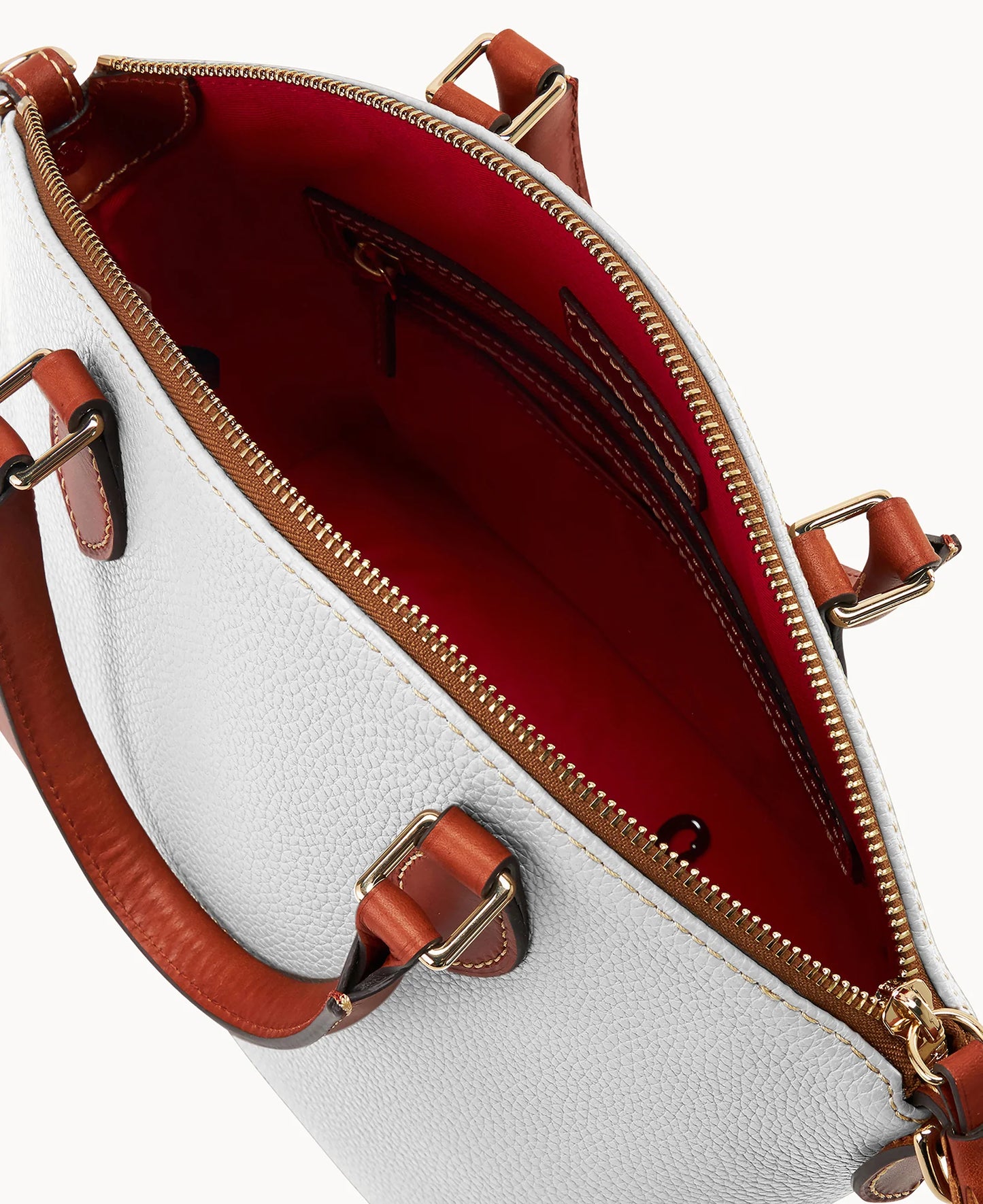 Pebble Grain Geena Satchel