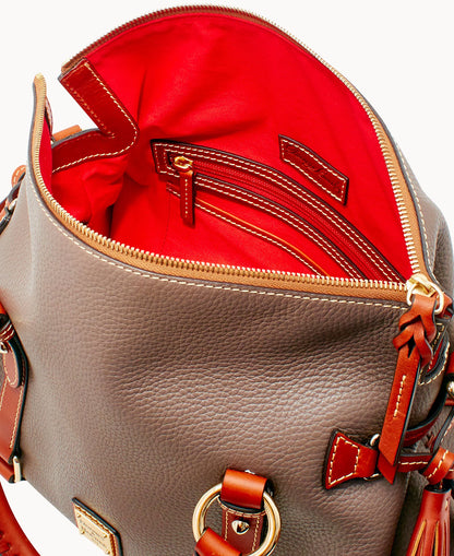 Pebble Grain Large Satchel