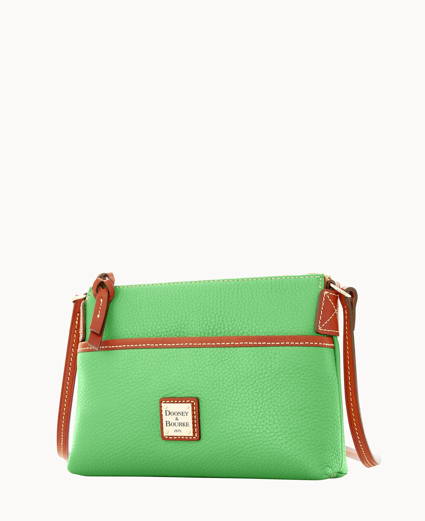 Pebble Grain Ginger Crossbody