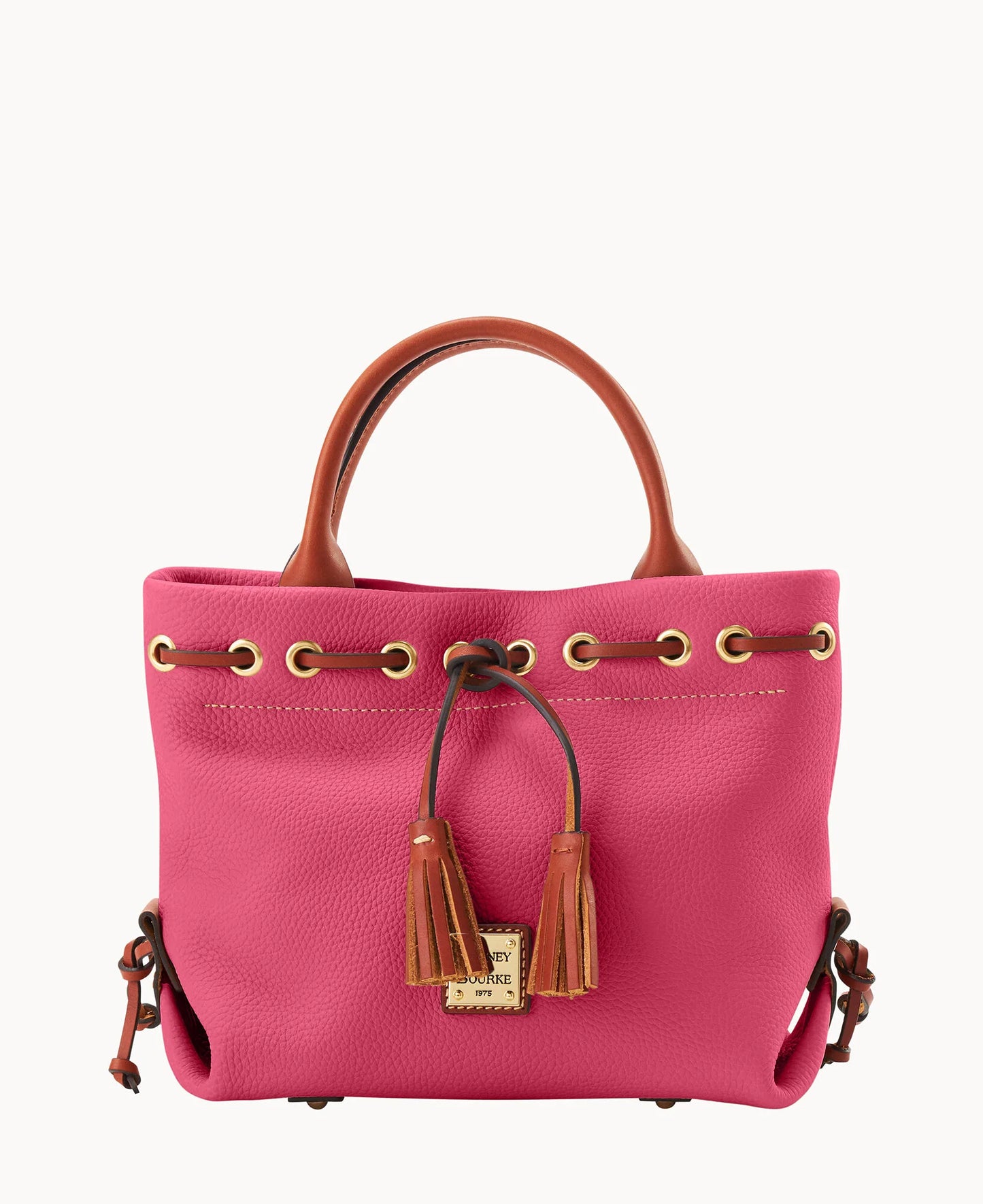 Pebble Grain Tassel Tote