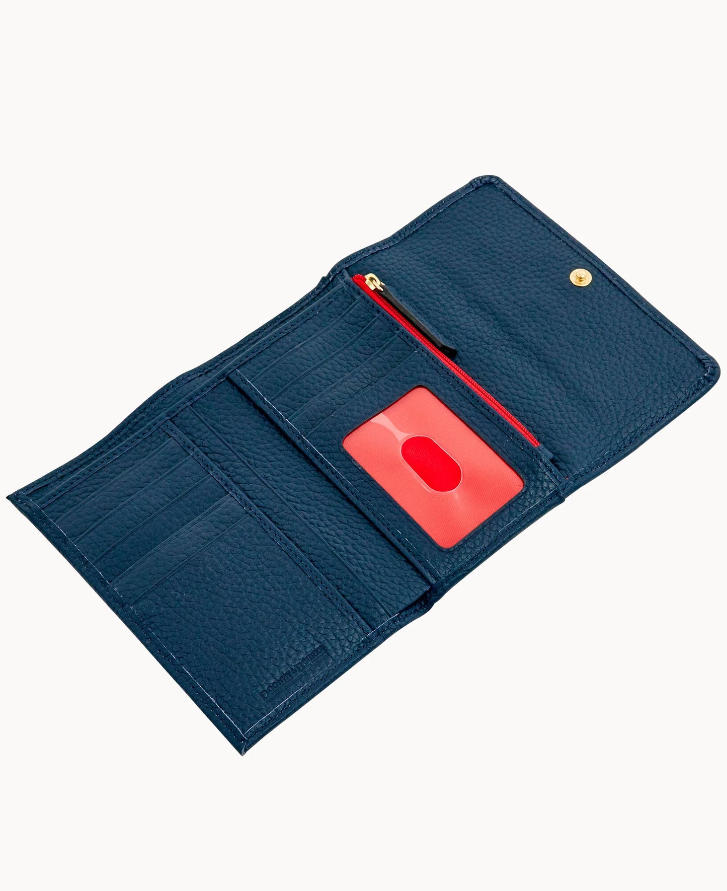 Pebble Grain Flap Wallet