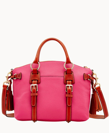 Pebble Grain Bristol Satchel