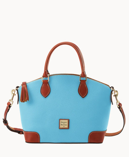 Pebble Grain Geena Satchel