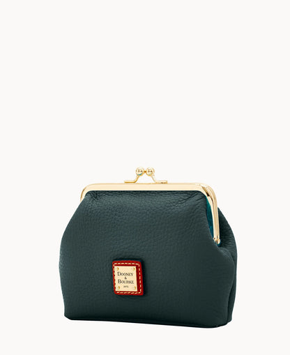 Pebble Grain Large Framed Purse