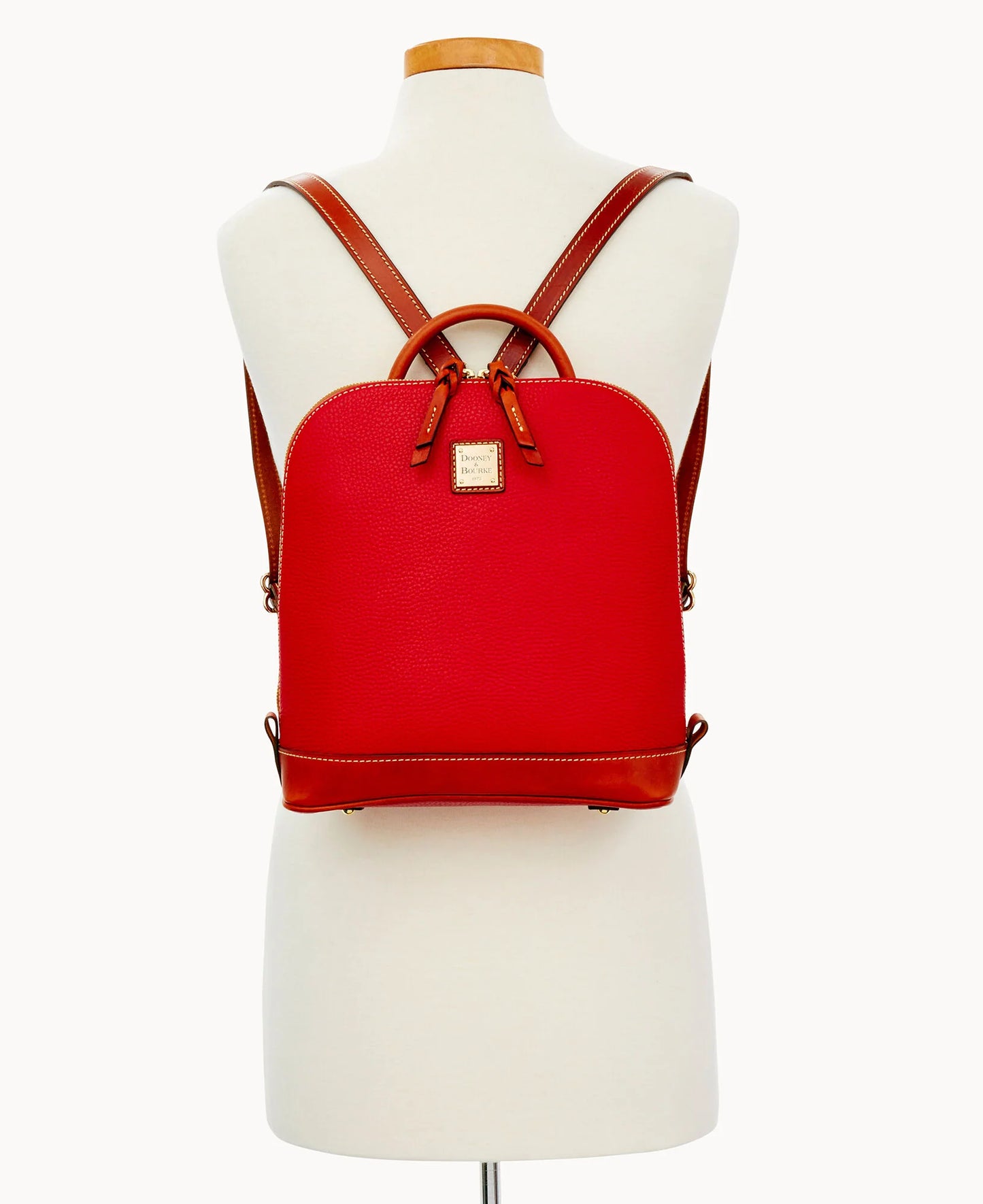 Pebble Grain Zip Pod Backpack