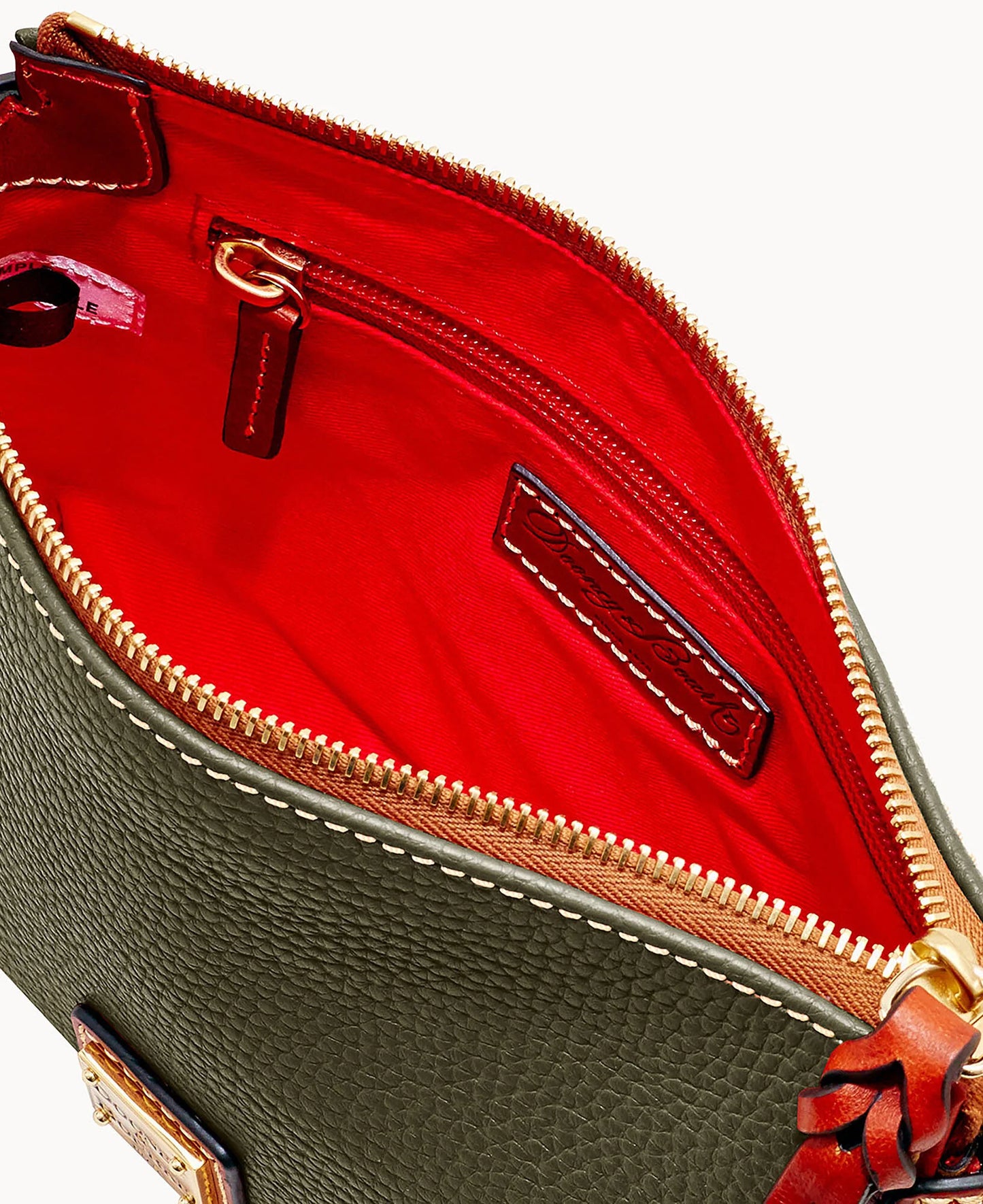 Pebble Grain Crossbody Pouchette