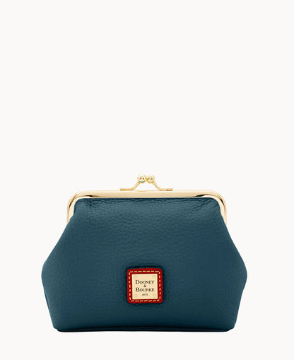 Pebble Grain Large Framed Purse