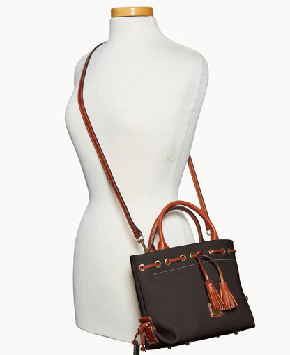 Pebble Grain Tassel Tote