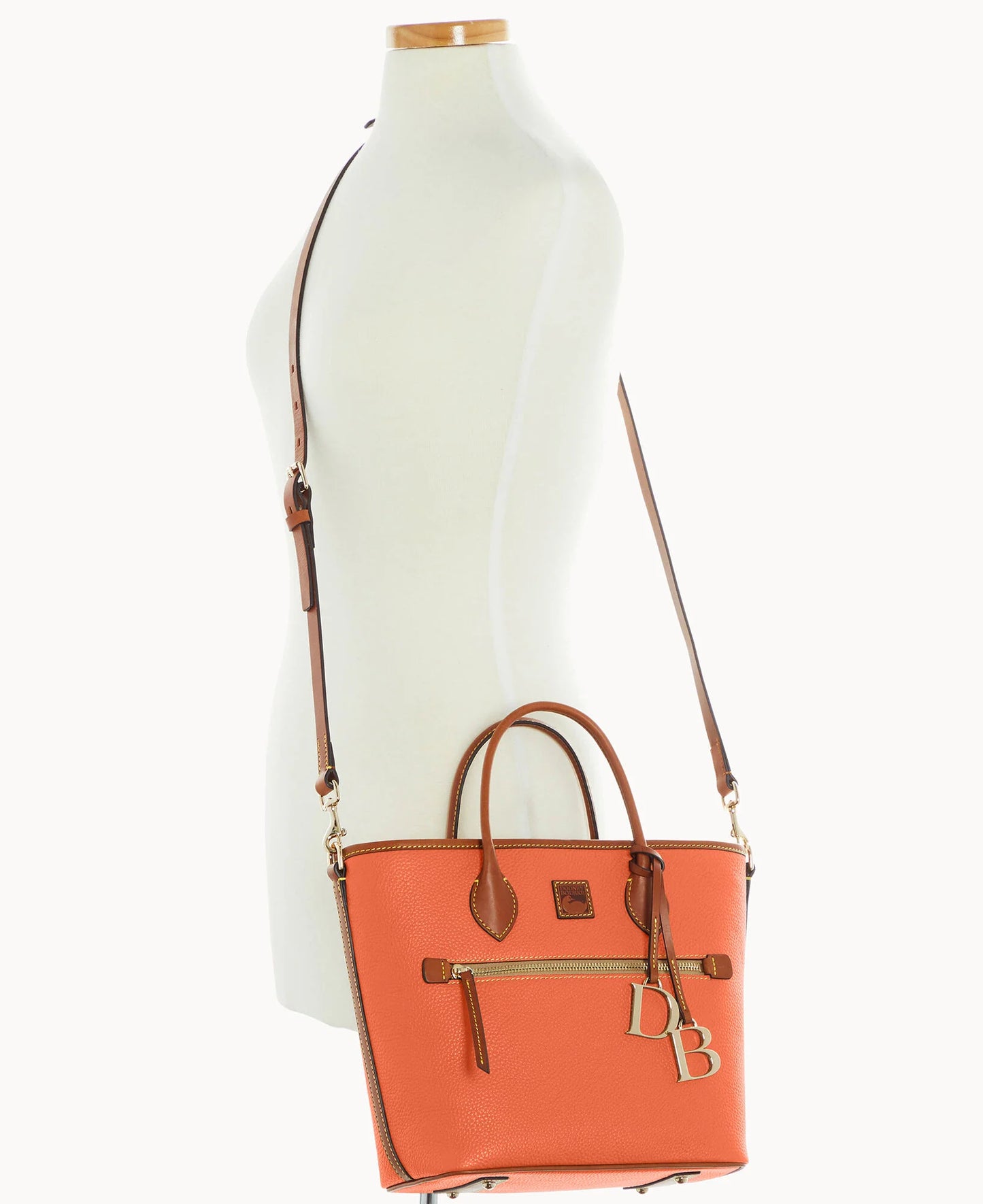 Pebble Grain Handle Tote