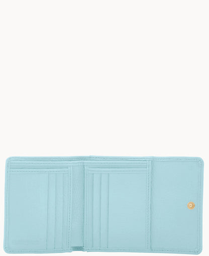 Pebble Grain Small Flap Wallet