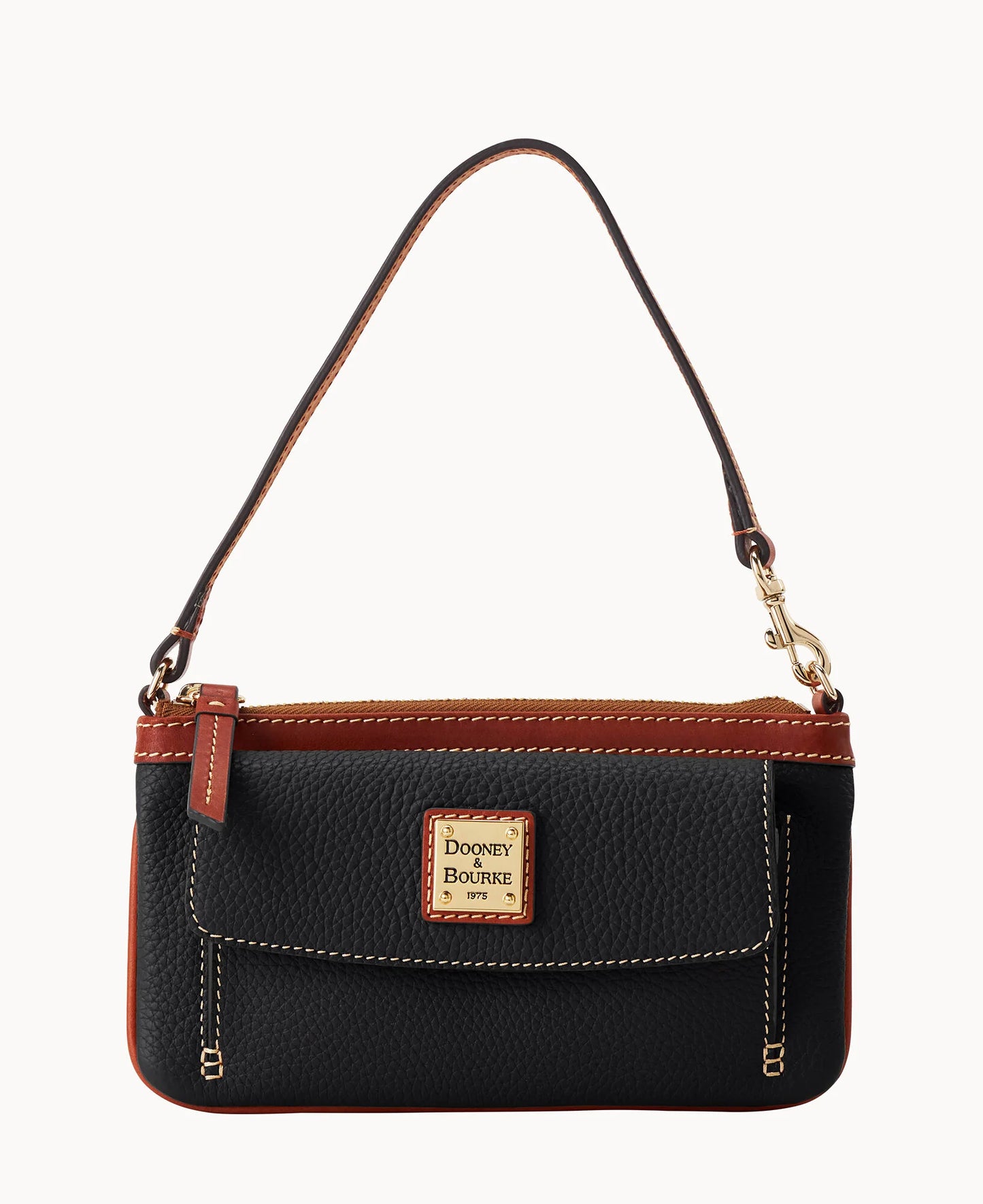Pebble Grain Pocket Wristlet