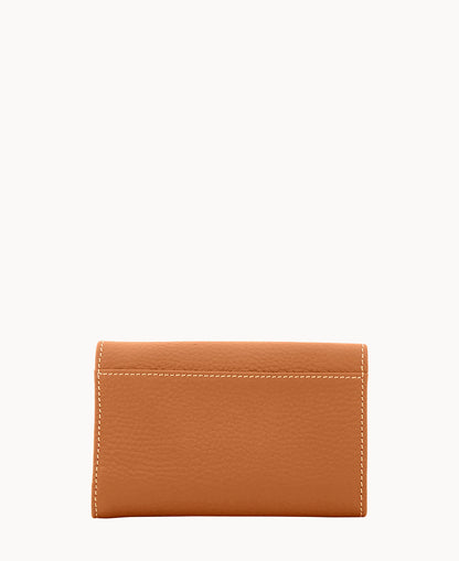 Pebble Grain Flap Wallet