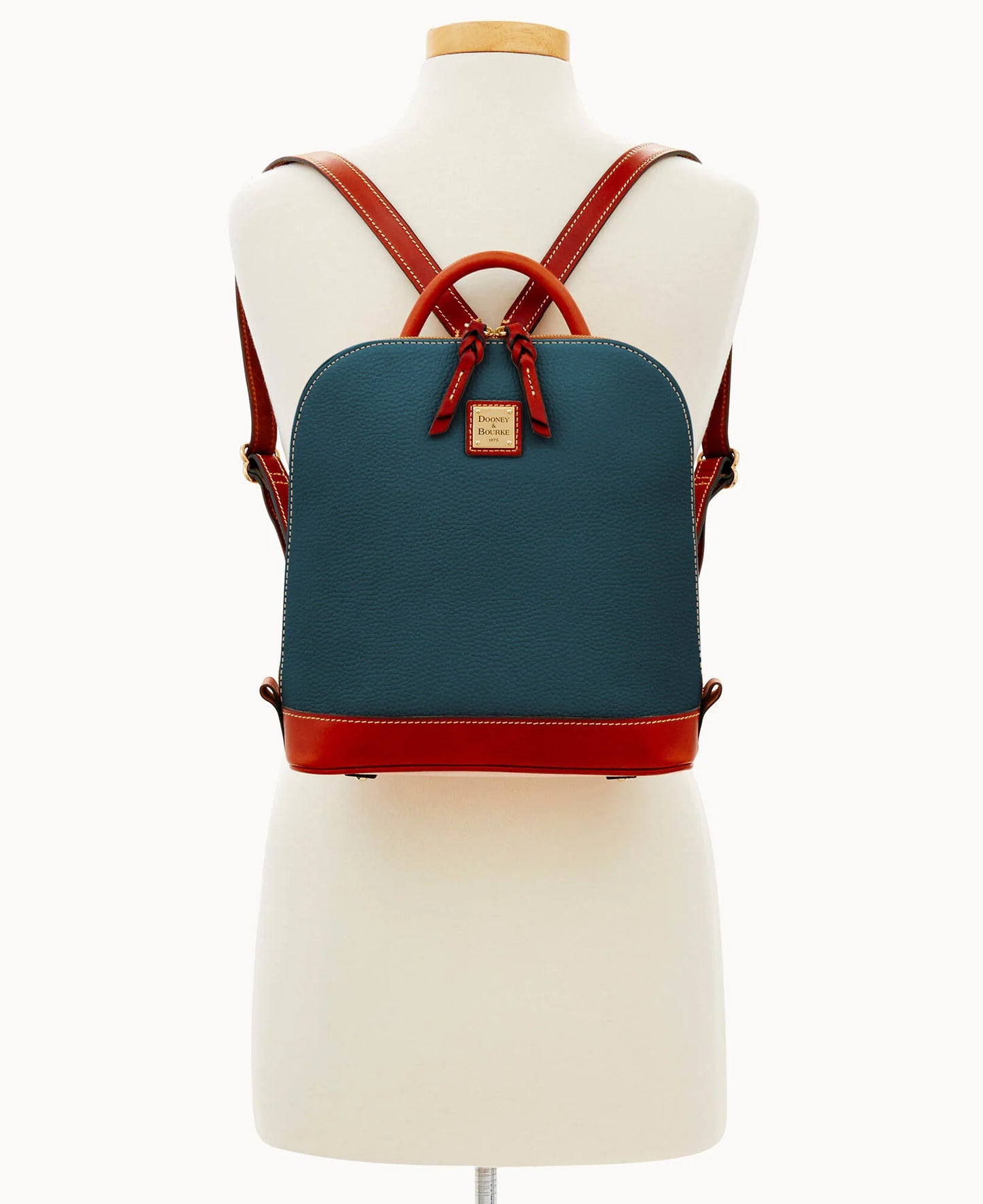 Pebble Grain Zip Pod Backpack