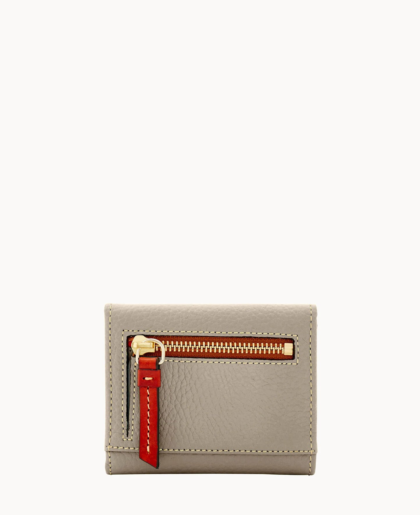 Pebble Grain Small Flap Wallet