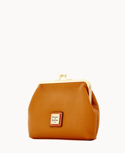 Pebble Grain Large Framed Purse
