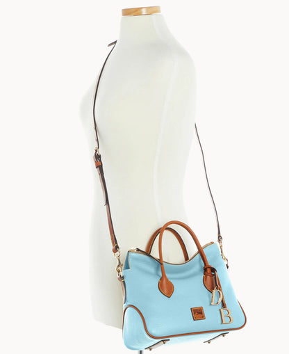 Pebble Grain Satchel