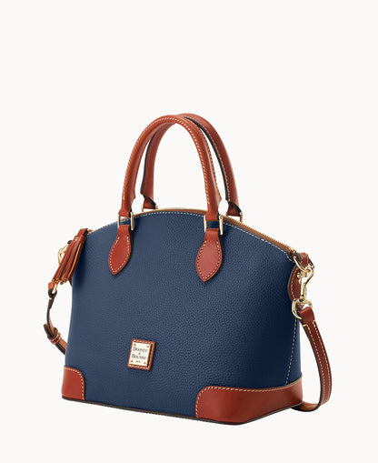 Pebble Grain Geena Satchel