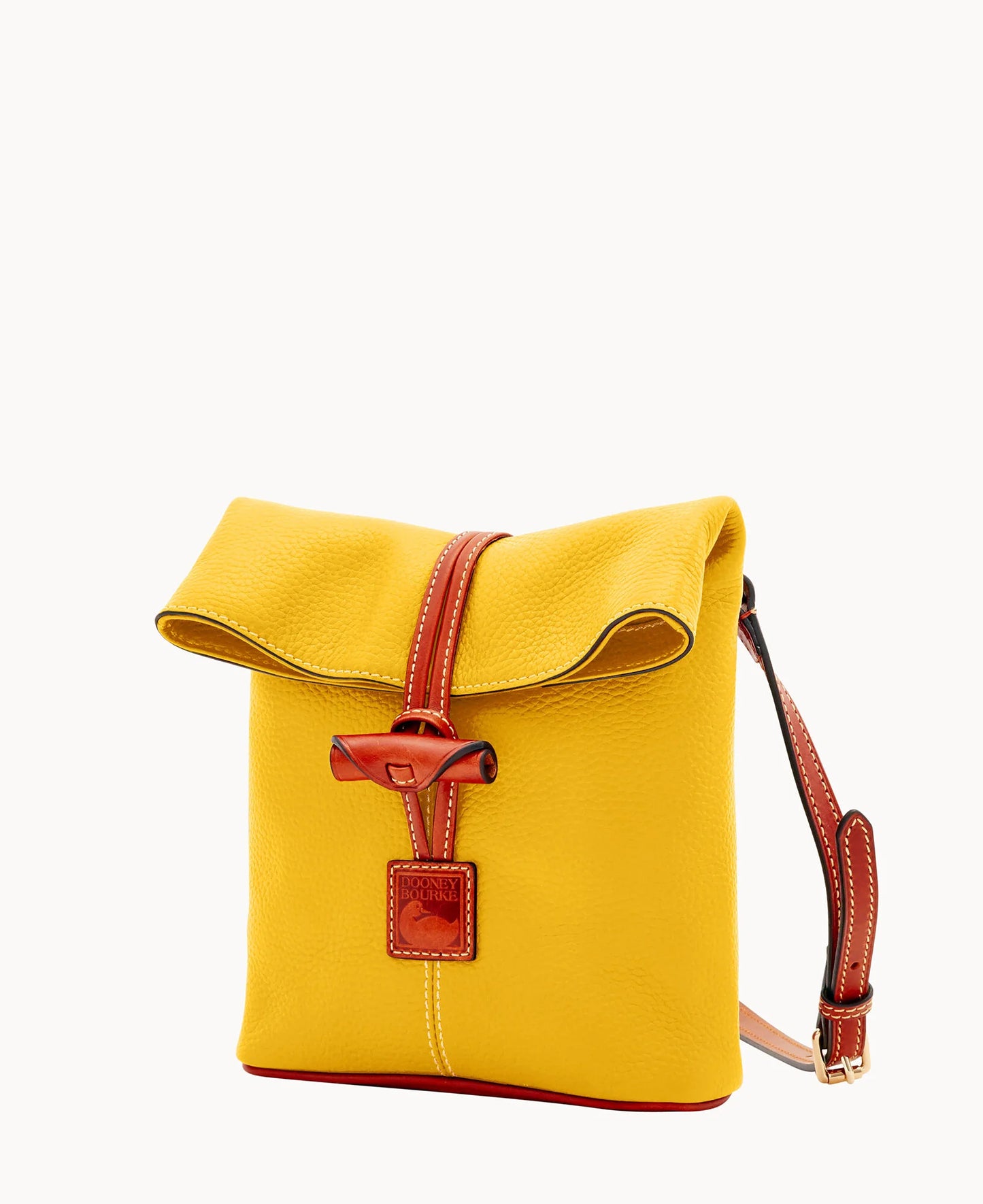 Pebble Grain Toggle Crossbody