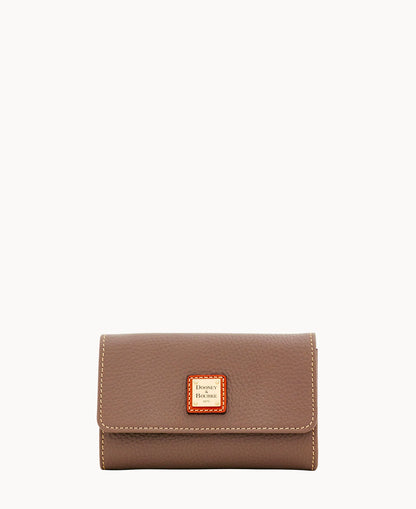 Pebble Grain Flap Wallet