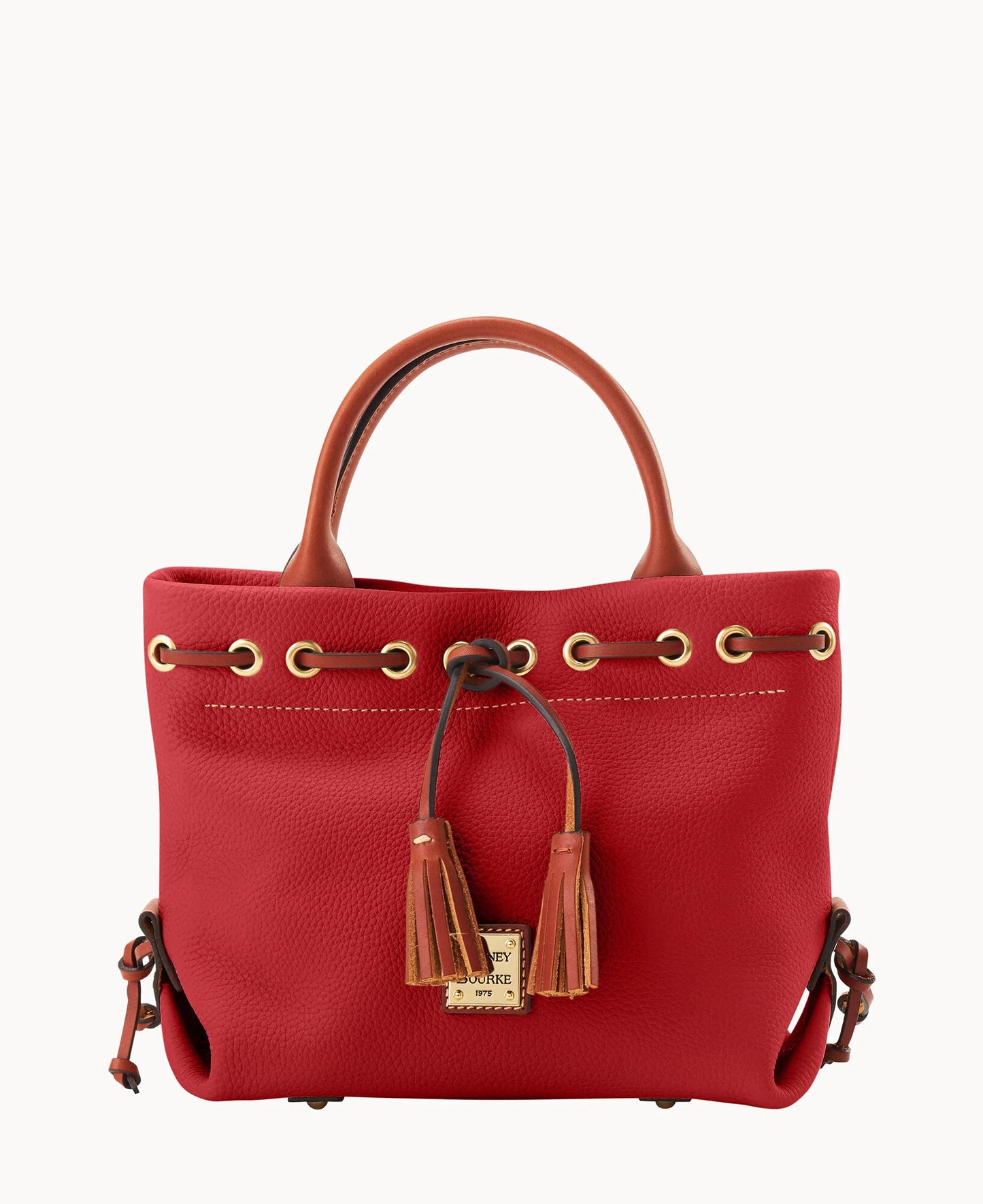 Pebble Grain Tassel Tote