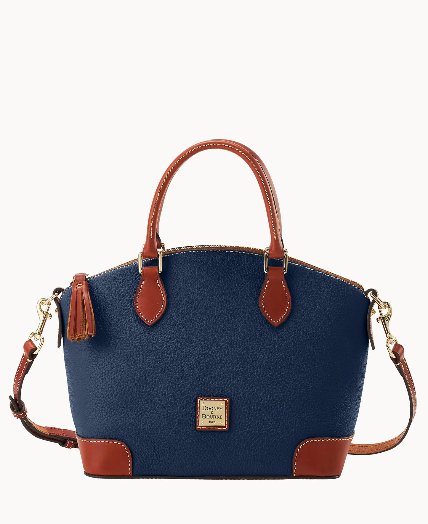 Pebble Grain Geena Satchel