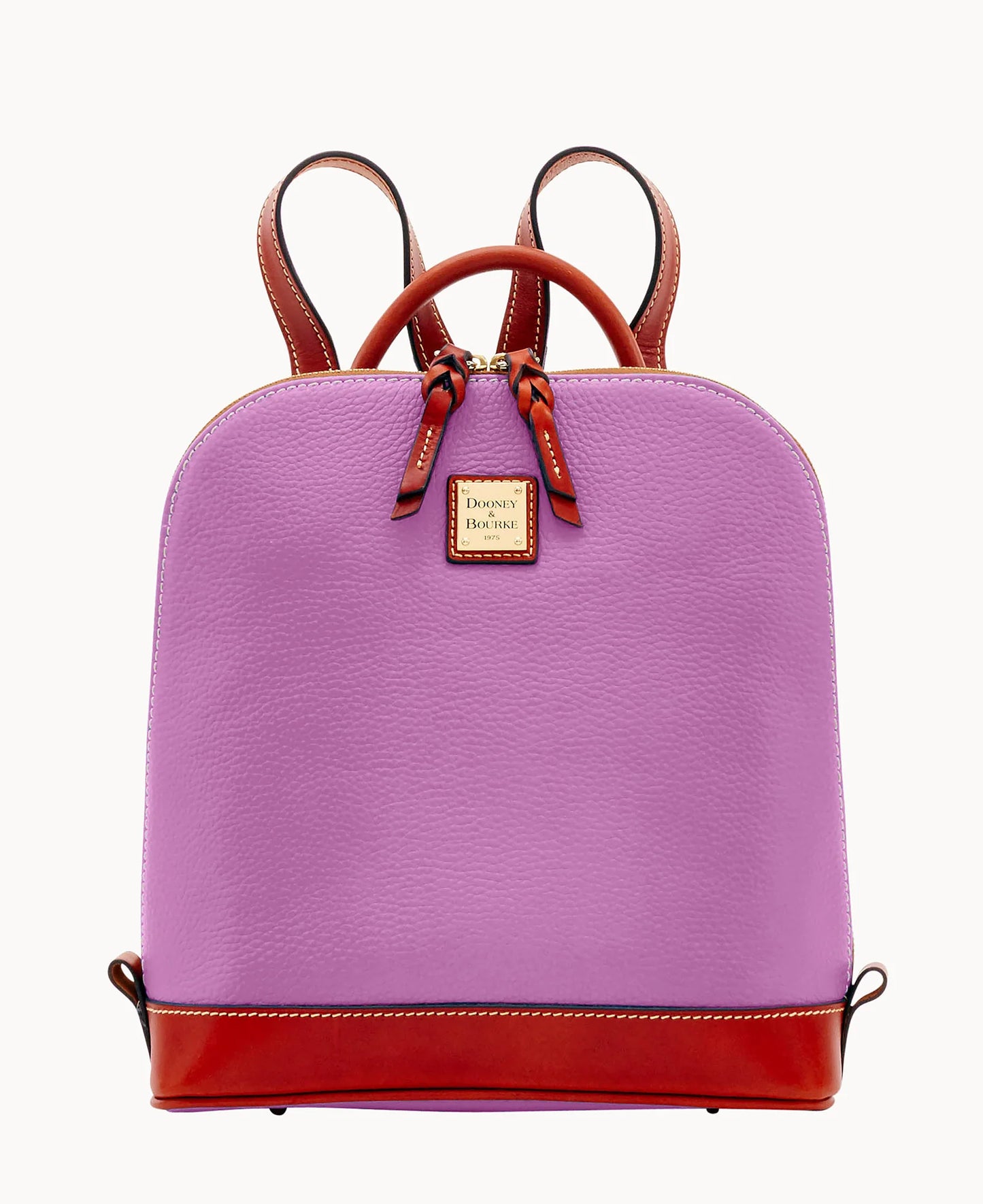 Pebble Grain Zip Pod Backpack
