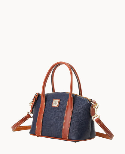 Pebble Grain Small Madeline Satchel