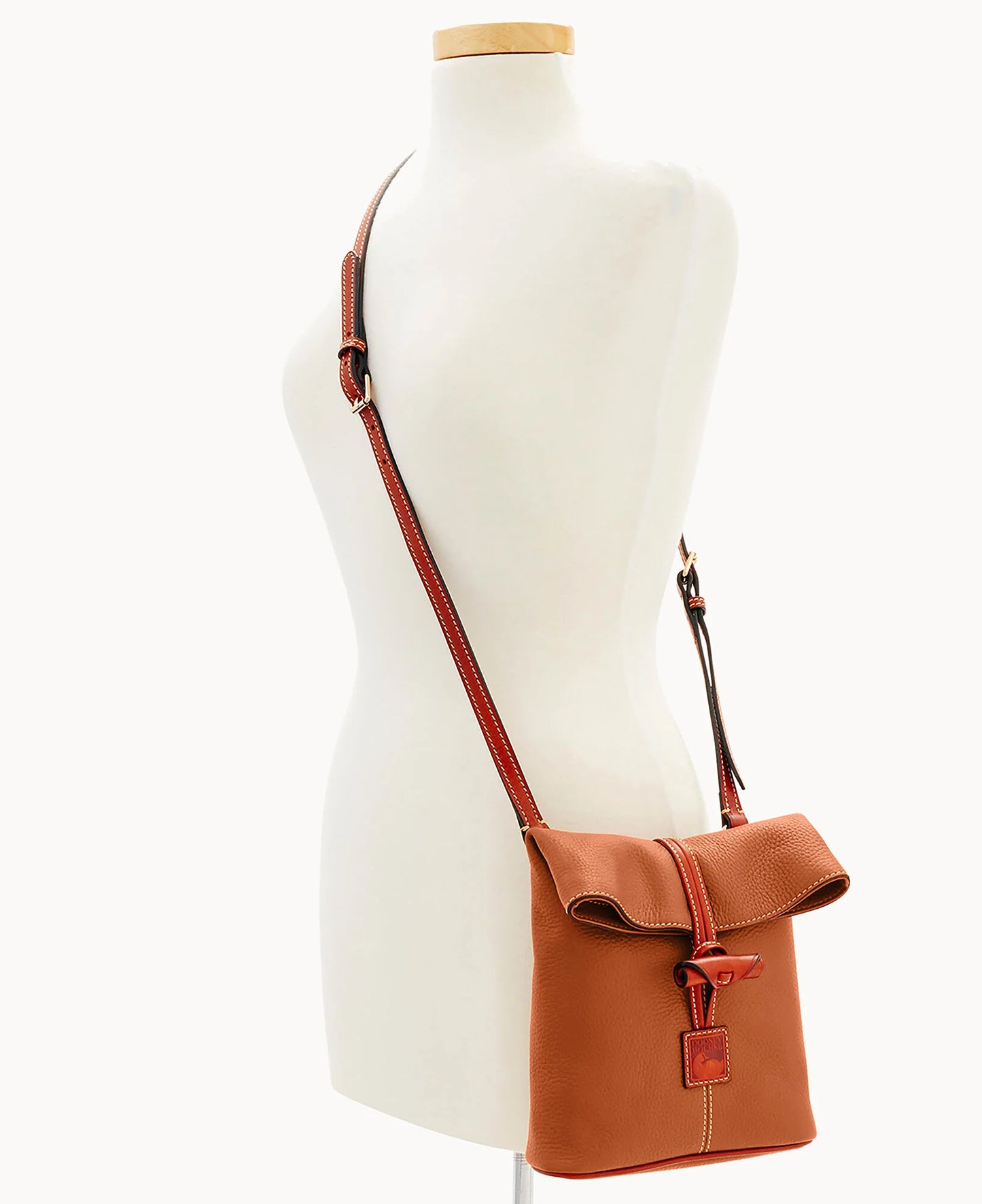 Pebble Grain Toggle Crossbody