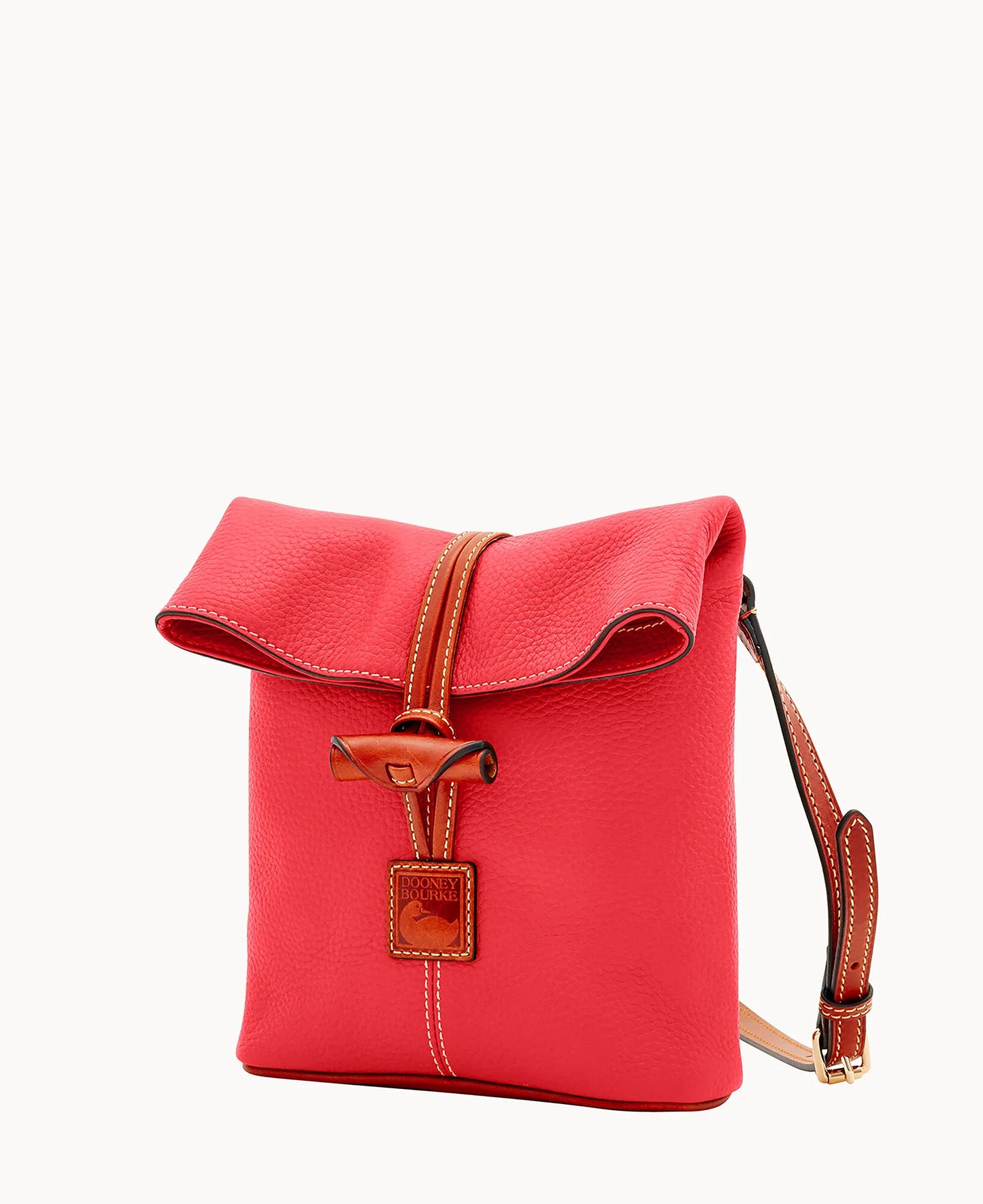 Pebble Grain Toggle Crossbody