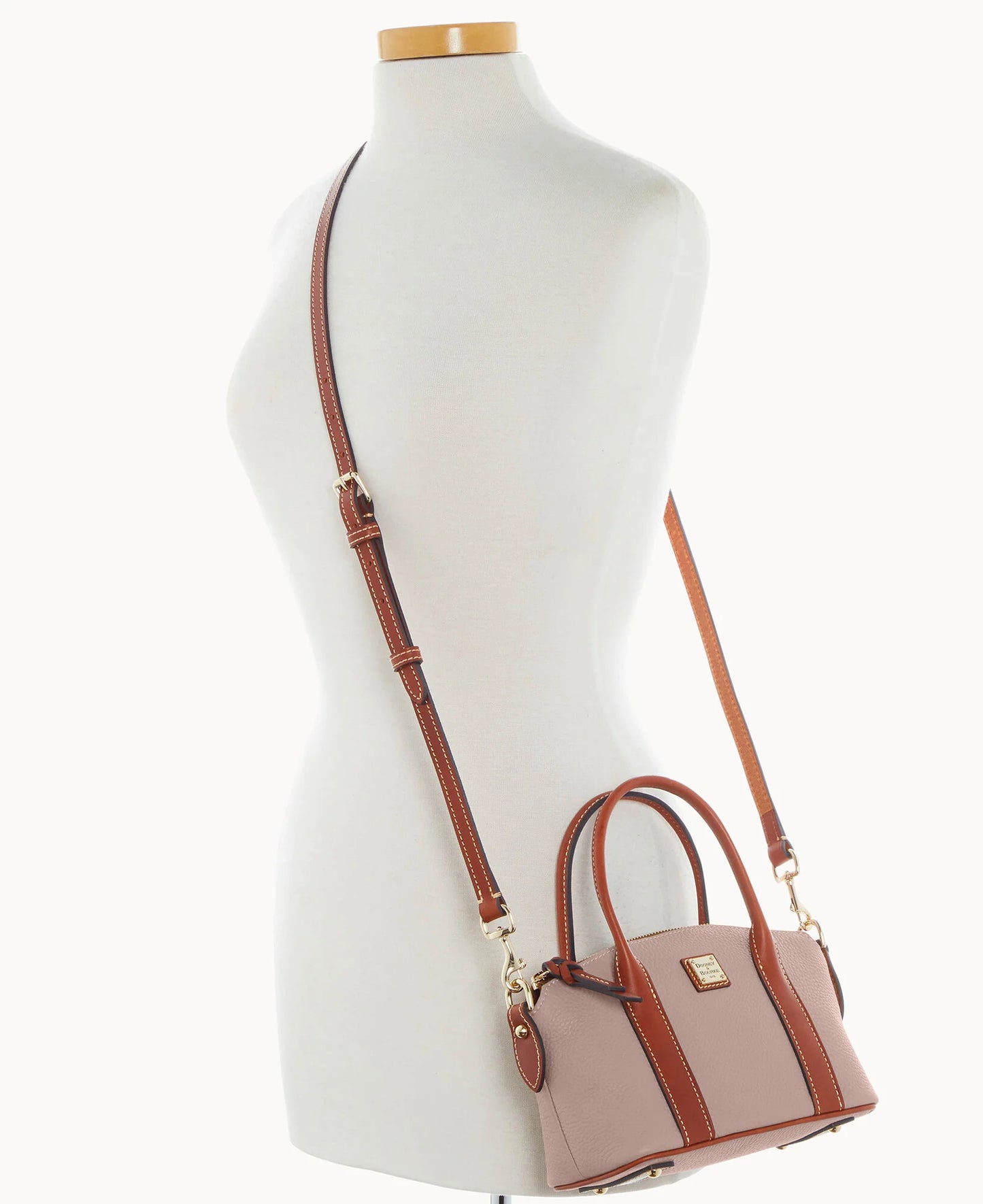 Pebble Grain Small Madeline Satchel