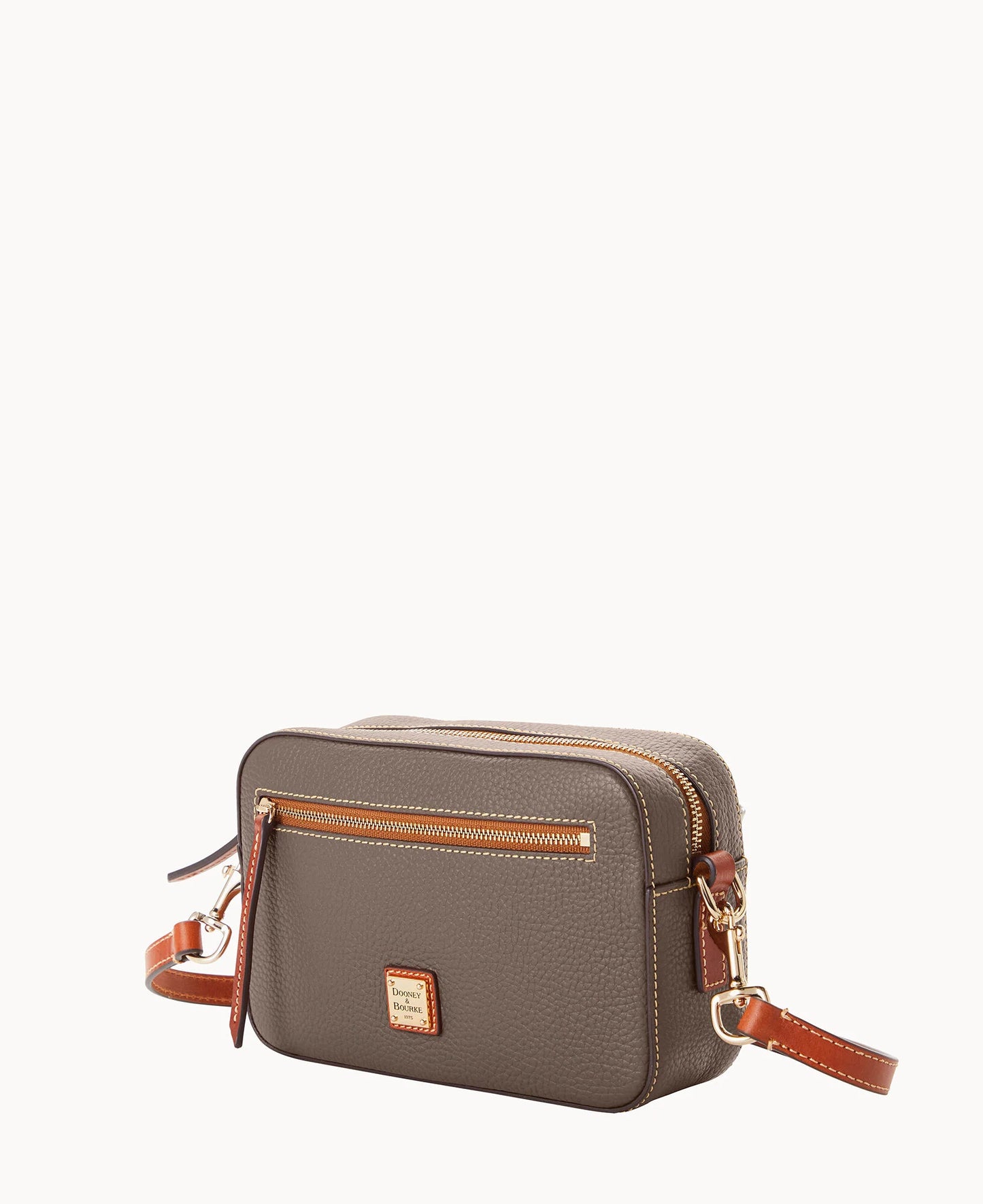 Pebble Grain Camera Zip Crossbody