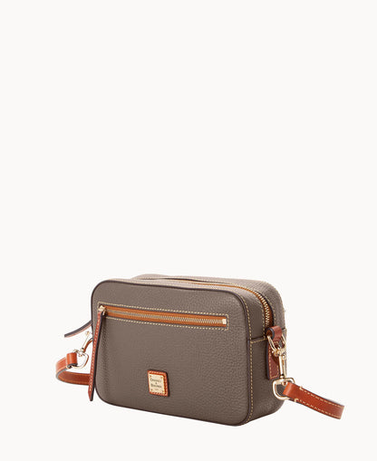 Pebble Grain Camera Zip Crossbody