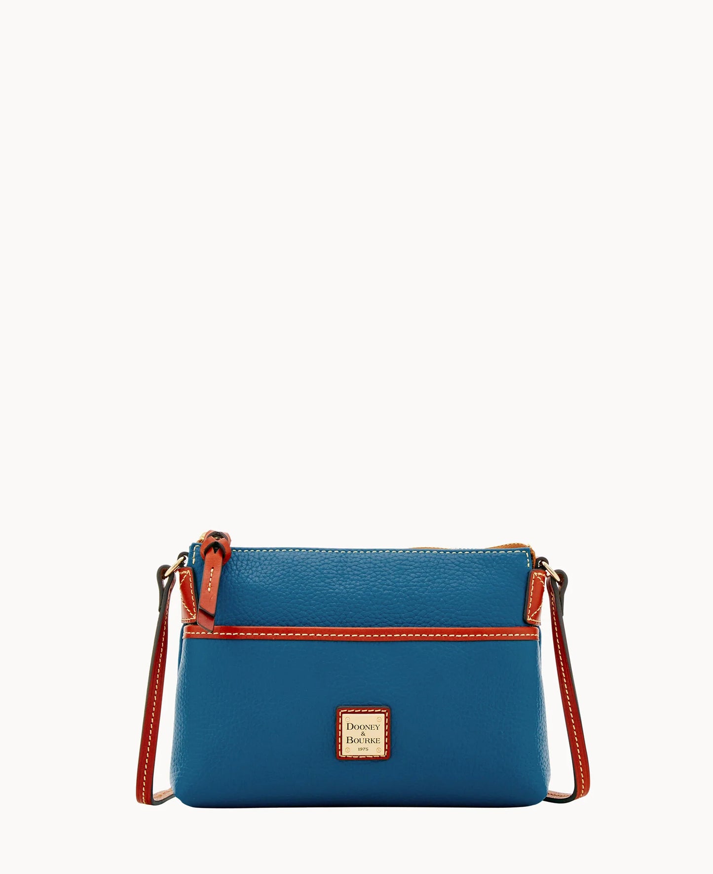 Pebble Grain Ginger Crossbody
