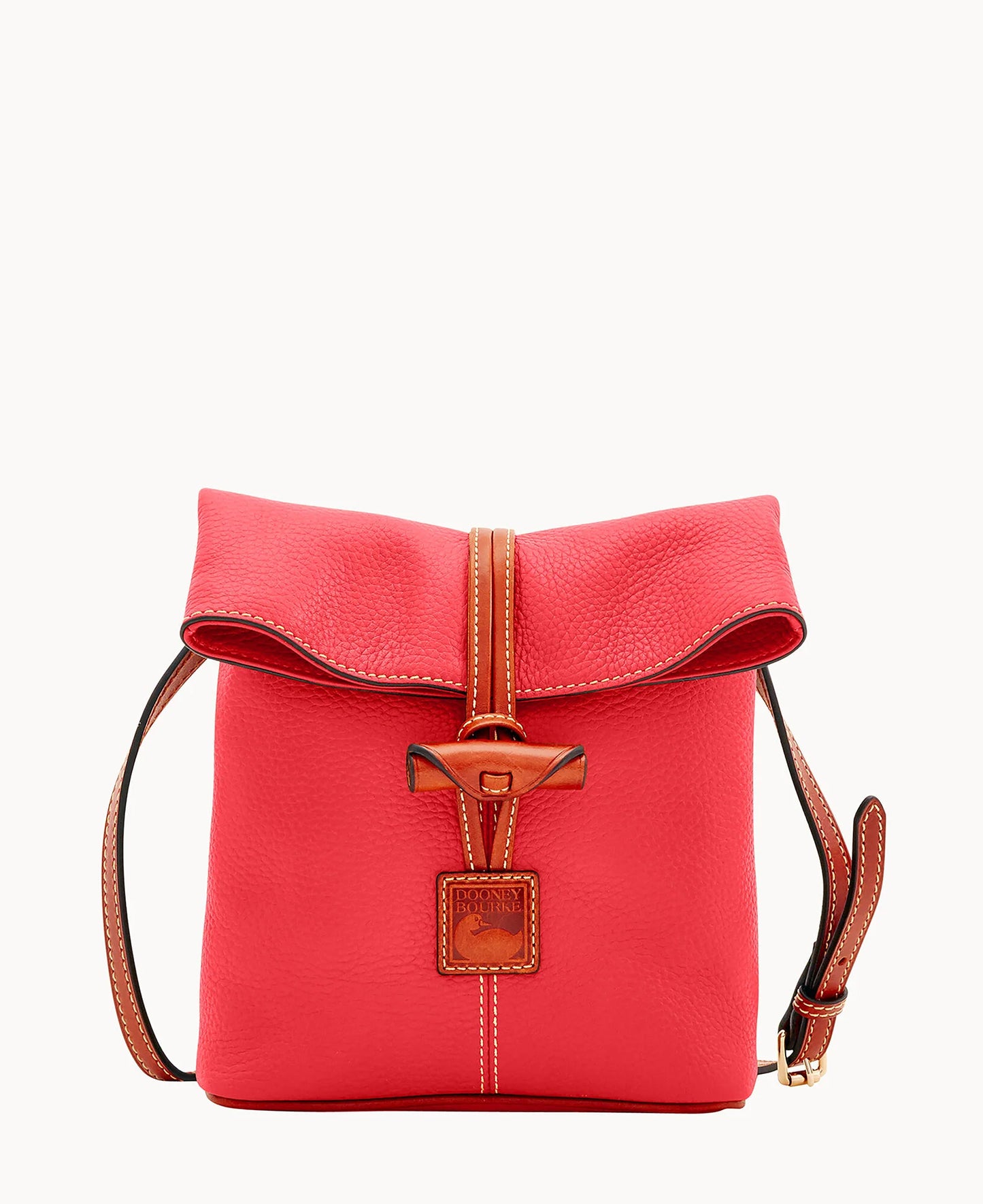 Pebble Grain Toggle Crossbody