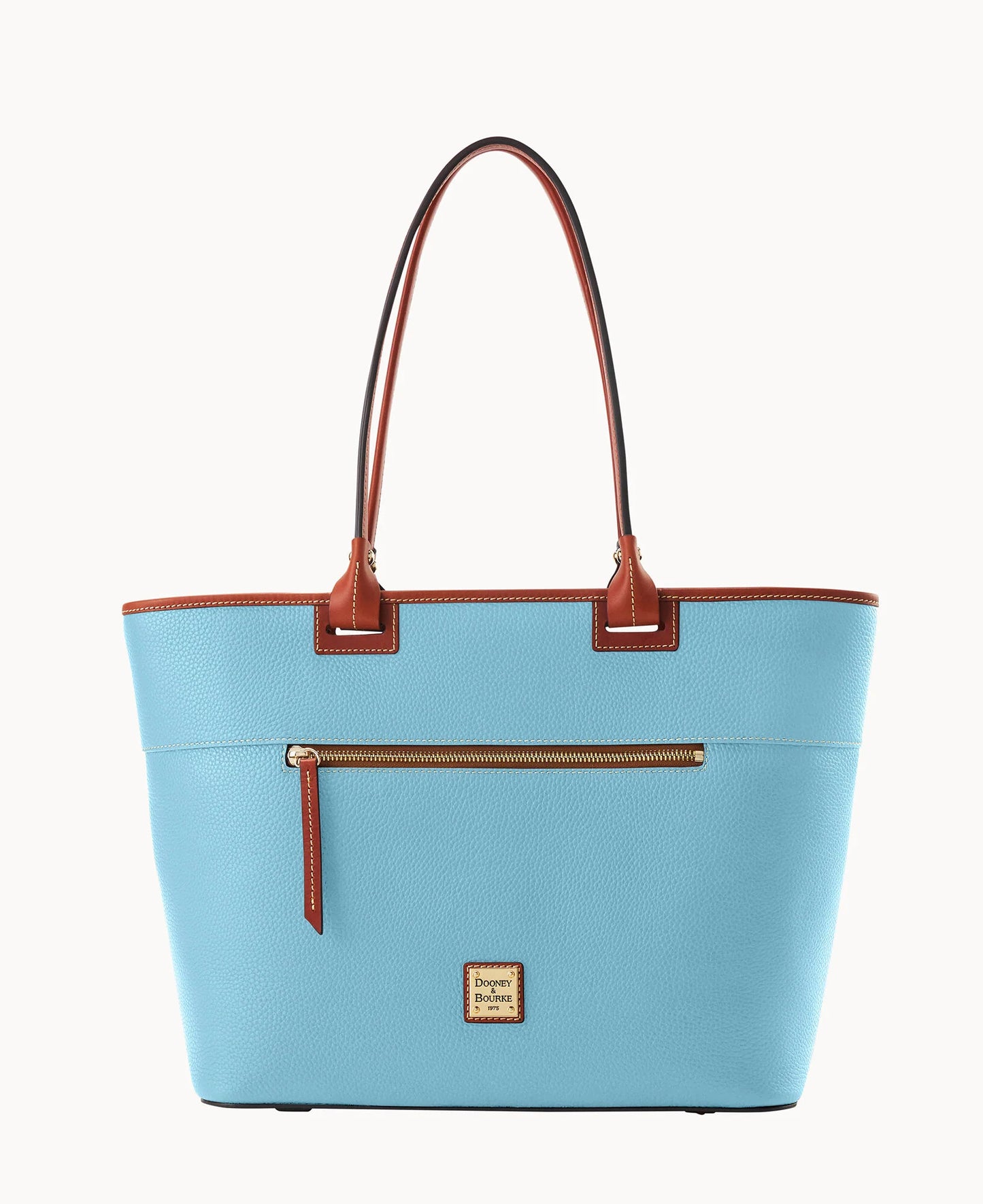 Pebble Grain Large Zip Tote
