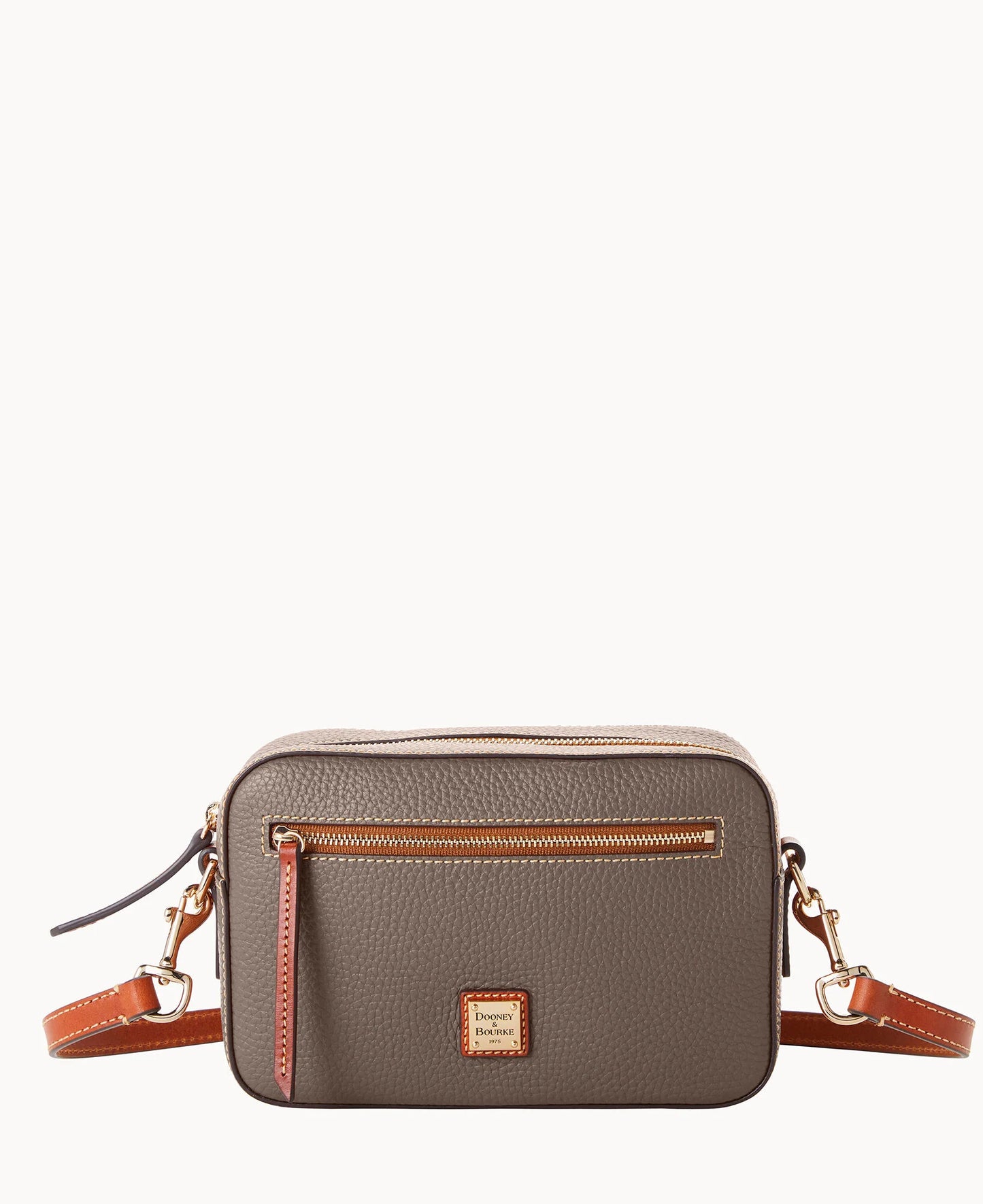 Pebble Grain Camera Zip Crossbody