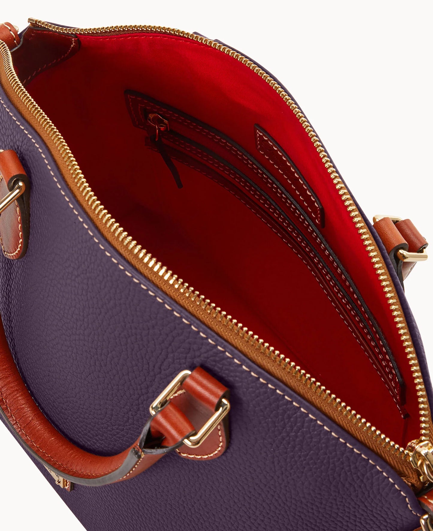 Pebble Grain Geena Satchel