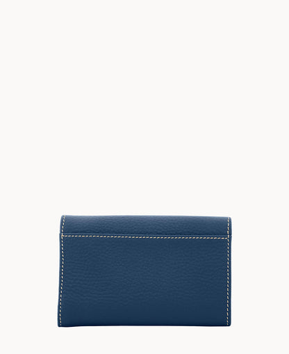 Pebble Grain Flap Wallet