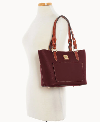 Pebble Grain Small Gretchen Tote