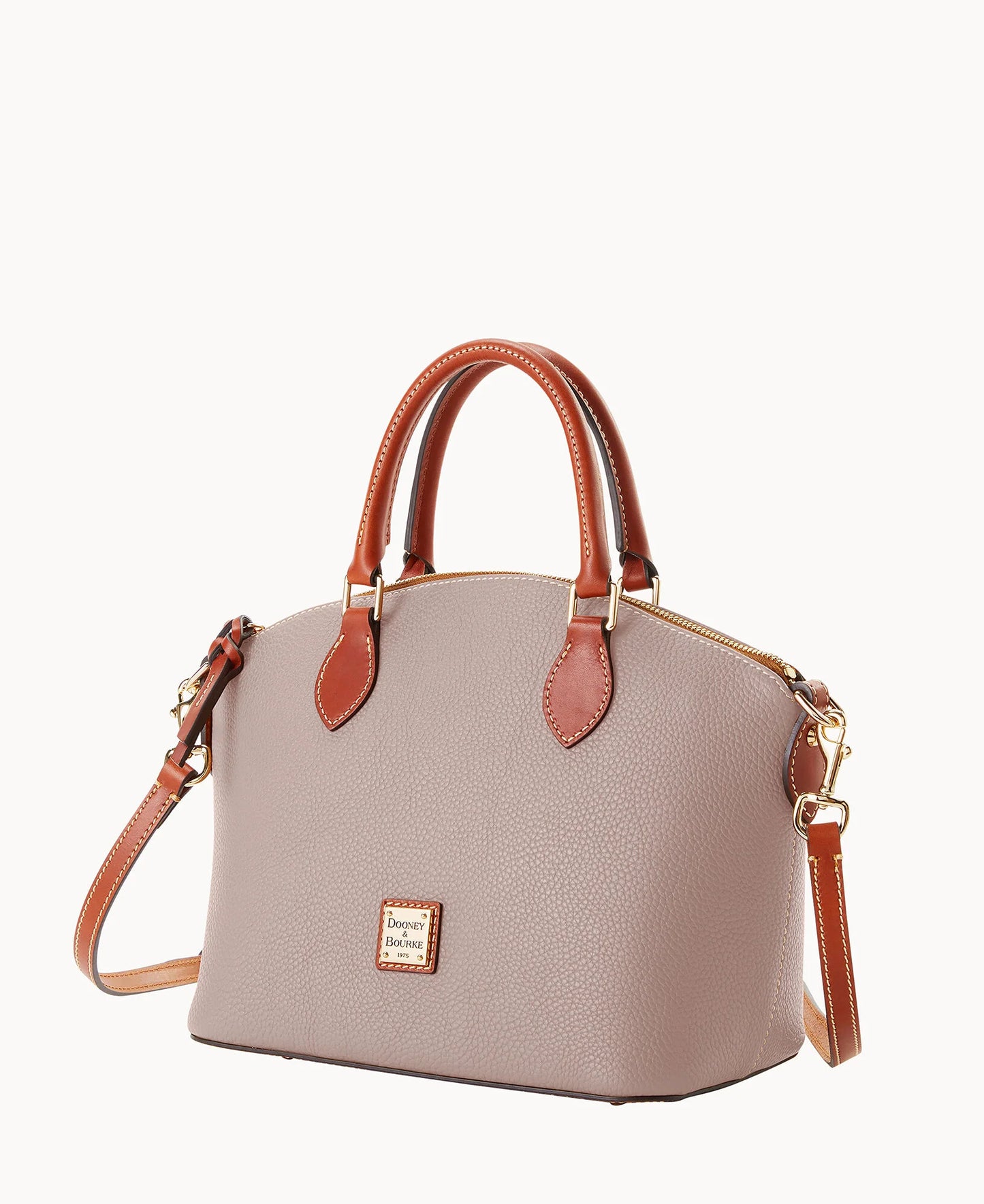 Pebble Grain Geena Satchel