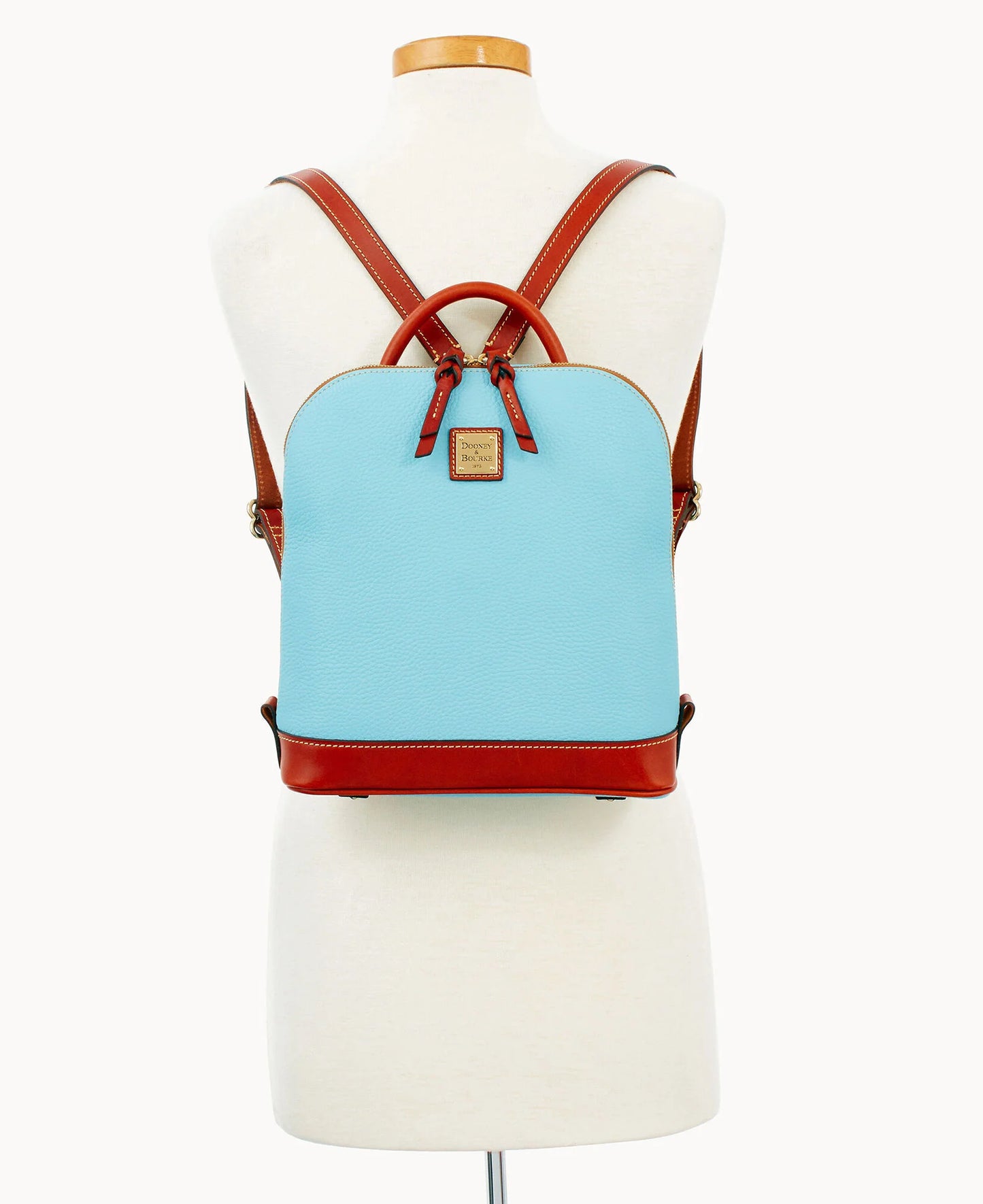 Pebble Grain Zip Pod Backpack